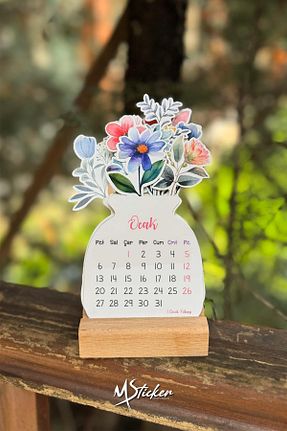 تقویم رنگی MSticker - کد 800659809