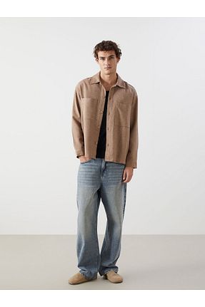 کت قهوه ای مردانه Comfort LC Waikiki - کد 884177689
