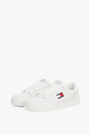 کفش اسنیکر سفید مردانه بند دار Tommy Jeans - کد 884174021