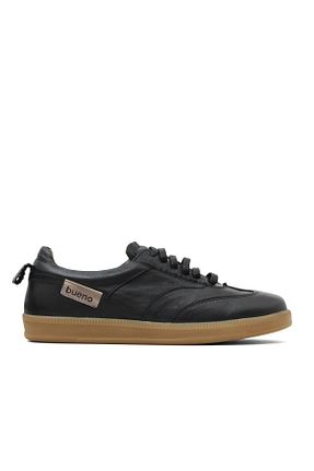 کفش اسنیکر مشکی زنانه چرم اصل Bueno Shoes - کد 884186060