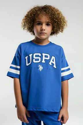 ست بالاتنه و پائین تنه آبی مردانه بافت U.S. Polo Assn. - کد 884232381