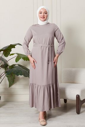 لباس سایز بزرگ طوسی زنانه ویسکون Ferace - کد 683880962