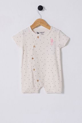 سرهمی سفید بچه گانه آستین کوتاه U.S. Polo Assn. - کد 884228946