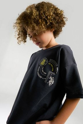 ست بالاتنه و پائین تنه طوسی بچه گانه بافت U.S. Polo Assn. - کد 884231674