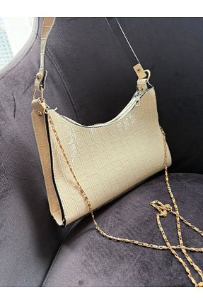 کیف دوشی بژ زنانه Tasarım - کد 884225675