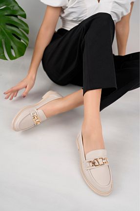 بابت بژ زنانه چرم مصنوعی EnZEnes - کد 884225250