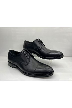 کفش کلاسیک مشکی مردانه چرم خالص Tardelli - کد 884238446
