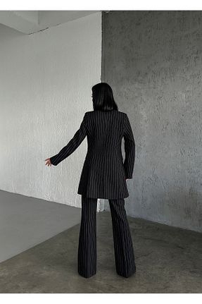 شلوار مشکی زنانه بافتنی OUZ Fashion - کد 884243290