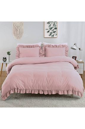 روتختی دونفره صورتی پنبه ای Evidea - کد 884240571