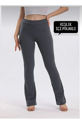 ساق شلواری طوسی زنانه بافت Oğuz Spor GİYİM - کد 884248122