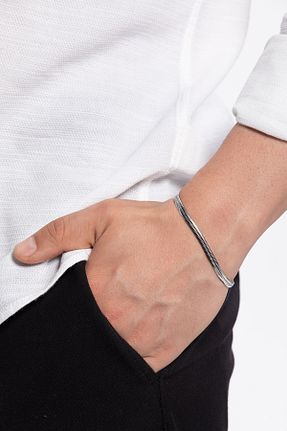 دستبند استیل (فولاد) مردانه استیل (فولاد) Fjellor - کد 884279173