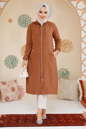 کلاه و ابایا قهوه ای زنانه پلی استر Neva Style - کد 884317052