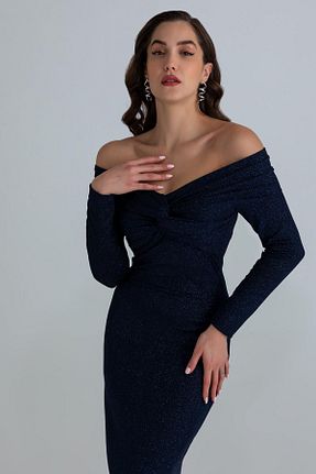 لباس سرمه ای زنانه بافت Sorridi - کد 884295965