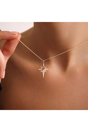 گردنبند طلا رنگی زنانه 14 عیار Sembol Gold - کد 884362634