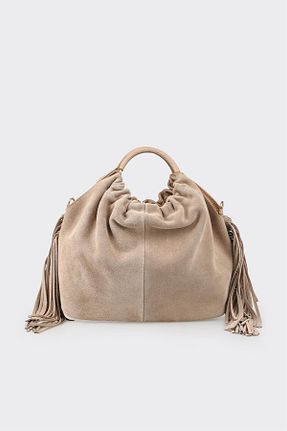 کیف دستی قهوه ای زنانه پارچه ای Elle - کد 884333423
