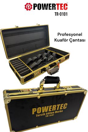 ماشین اصلاح صورت مشکی بی سیم Powertec - کد 884362512