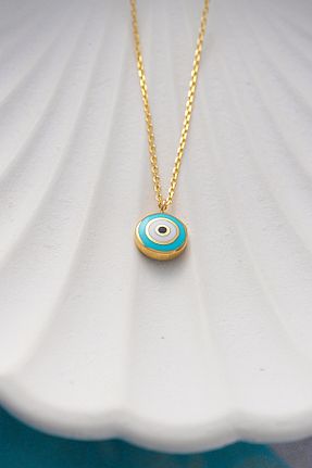 گردنبند طلا طلائی زنانه 14 عیار MOOM MÜCEVHERAT - کد 884375625