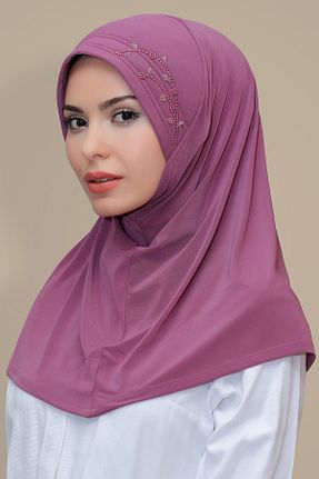 روسری زرد ساده HÜRREM BONE - کد 208553967