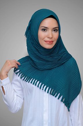 روسری آبی ساده HÜRREM BONE - کد 208555709