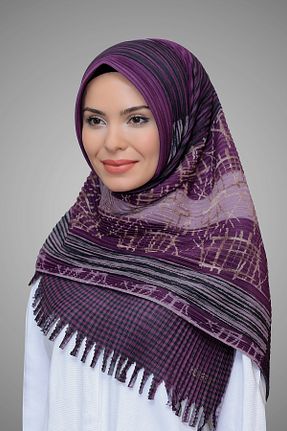 روسری زرد گلدار HÜRREM BONE - کد 208555706