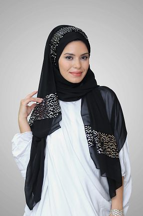 شال مشکی زنانه HÜRREM BONE - کد 347617674