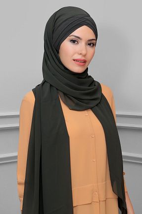 شال خاکی زنانه HÜRREM BONE - کد 209129171