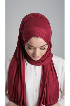شال زرشکی زنانه HÜRREM BONE - کد 347616924