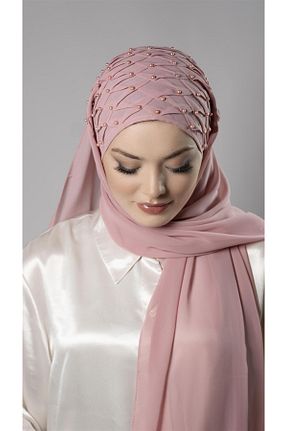 شال صورتی زنانه HÜRREM BONE - کد 209132451