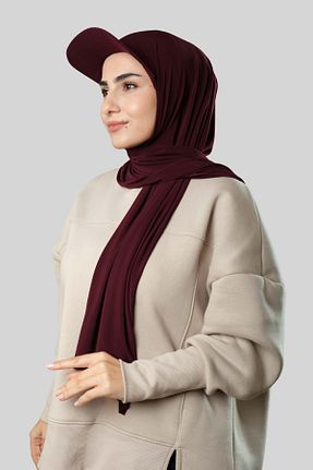 شال زرشکی زنانه HÜRREM BONE - کد 804464408