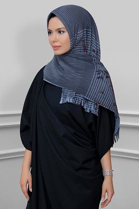 روسری طوسی ساده HÜRREM BONE - کد 208555229