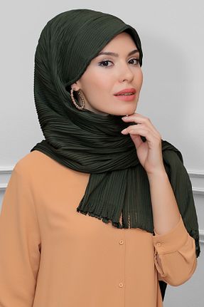 شال خاکی زنانه HÜRREM BONE - کد 209128541