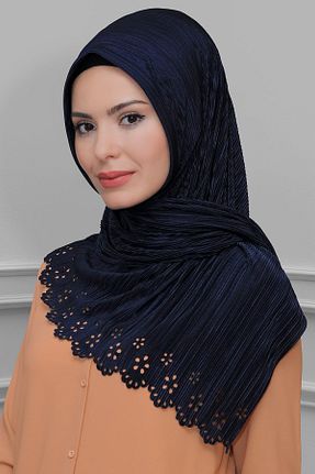 روسری سرمه ای ساده HÜRREM BONE - کد 208554099