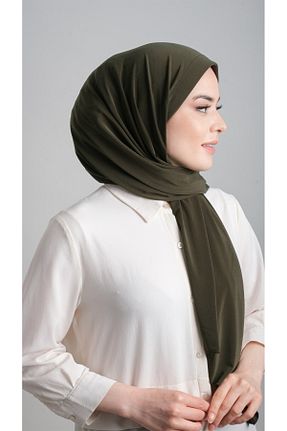 روسری خاکی ساده HÜRREM BONE - کد 381265930