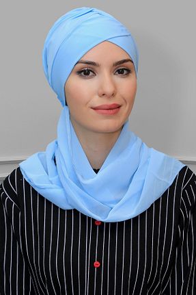 کلاه شنای حجاب آبی زنانه HÜRREM BONE - کد 215085719