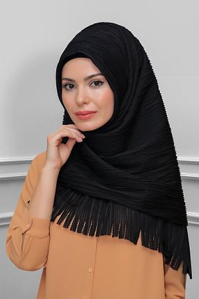 روسری مشکی ساده HÜRREM BONE - کد 208555713