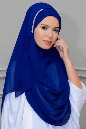 شال سرمه ای زنانه HÜRREM BONE - کد 209129487