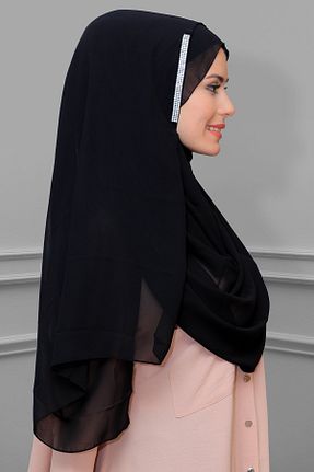 شال مشکی زنانه HÜRREM BONE - کد 209129005
