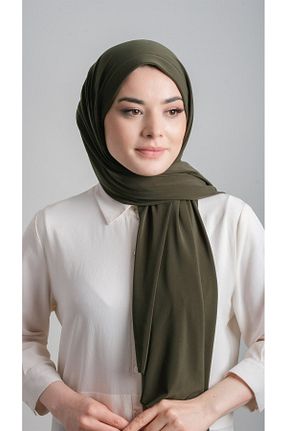 روسری خاکی ساده HÜRREM BONE - کد 381265930