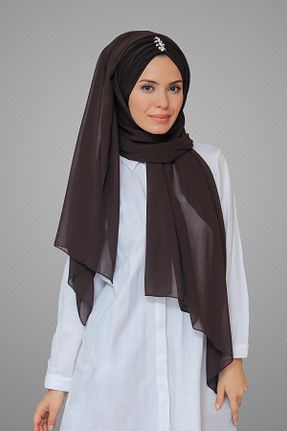 شال قهوه ای زنانه HÜRREM BONE - کد 209128859