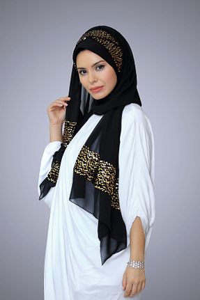 شال مشکی زنانه HÜRREM BONE - کد 347616010