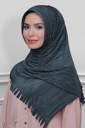 روسری طوسی ساده HÜRREM BONE - کد 208526557