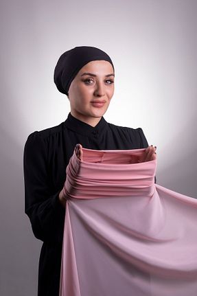 شال صورتی زنانه HÜRREM BONE - کد 209137960