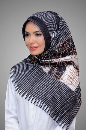 روسری مشکی ساده HÜRREM BONE - کد 208555447