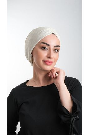 کلاه شنای حجاب بژ زنانه HÜRREM BONE - کد 347619002