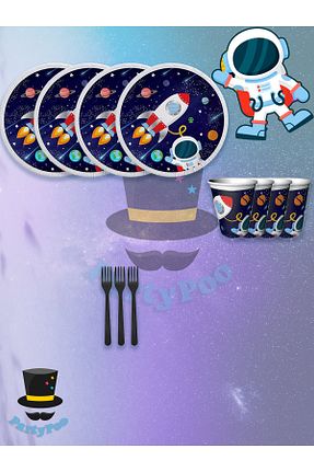 بشقاب یکبار مصرف PartyPoo - کد 884443151