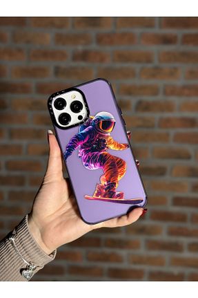 کاور و قاب بنفش iPhone 14 Pro Aktech - کد 884427609