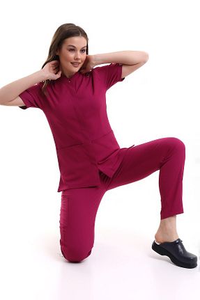 ست بالاتنه و پائین تنه رنگی زنانه بافتنی Esen Forma - کد 884422901
