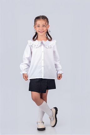پیراهن سفید بچه گانه Fitted Trend Baby Kids - کد 850053908