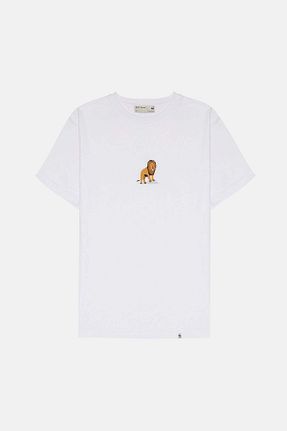 تیشرت سفید زنانه رگولار WWF Market - کد 796419201