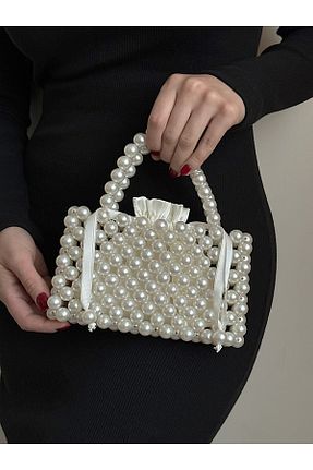کیف مجلسی بژ زنانه vivozza - کد 836878127